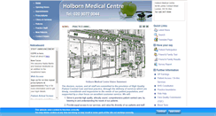 Desktop Screenshot of holbornmedicalcentre.com